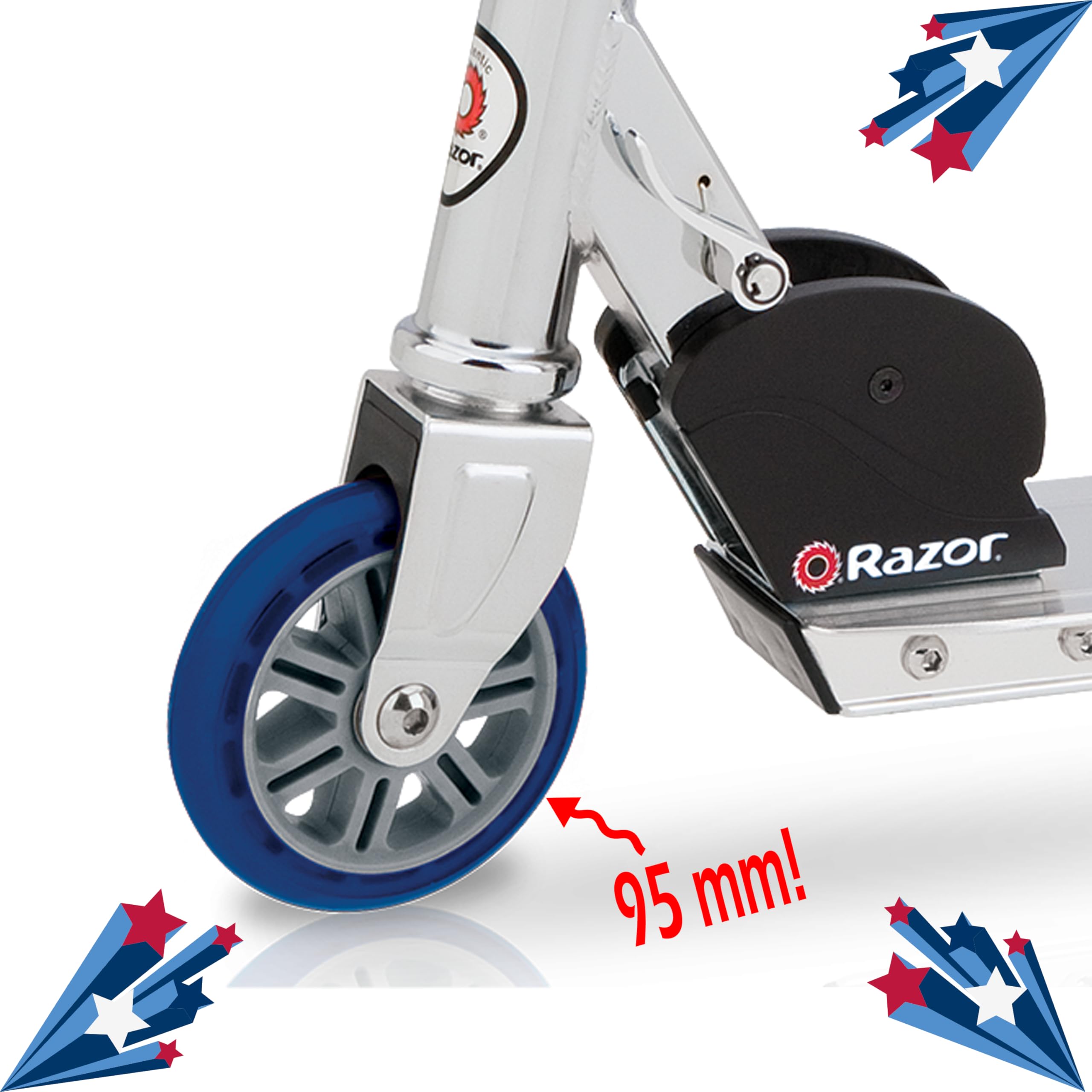 Amazon.com : Razor AW Kick Scooter - Blue - FFP, Steel/Blue